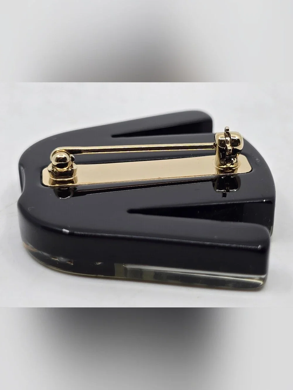 Chanel 18A Striped Shirt Brooch